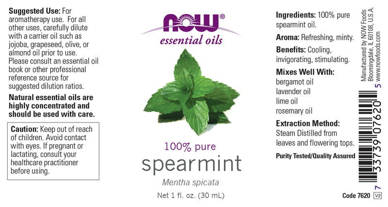 Spearmint Oil 1 fl oz (30 ml) | By Now Essential Oils - Best Price