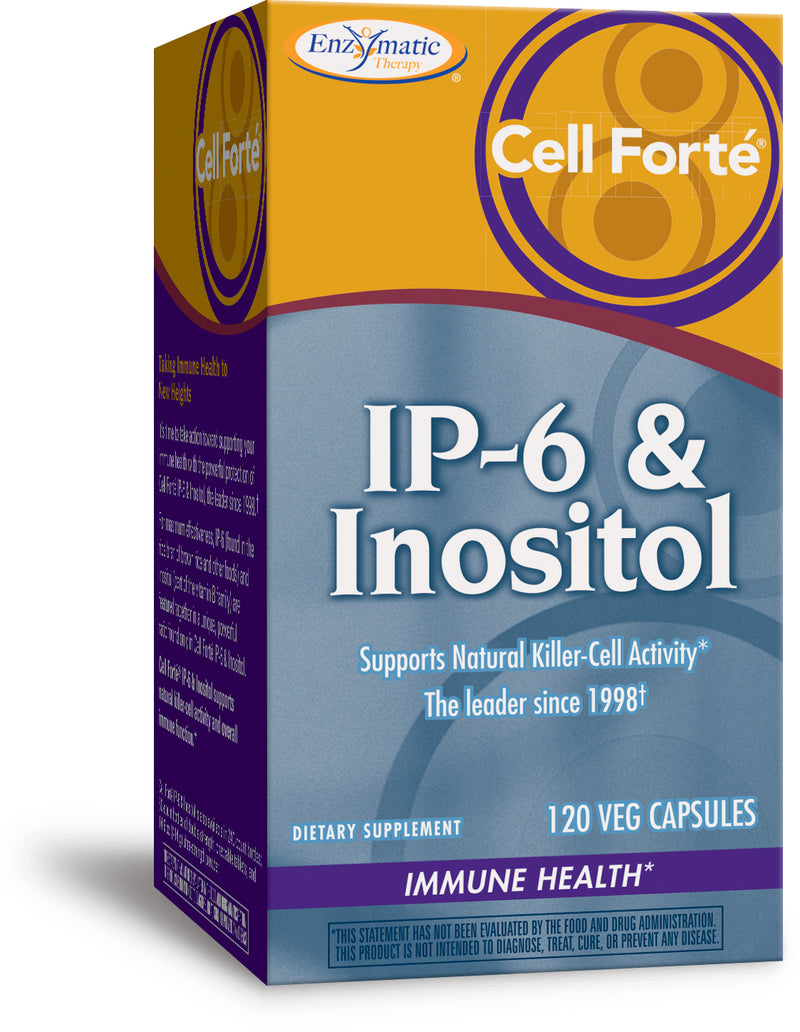 Cell Forte IP-6 & Inositol 120 Veg Capsules