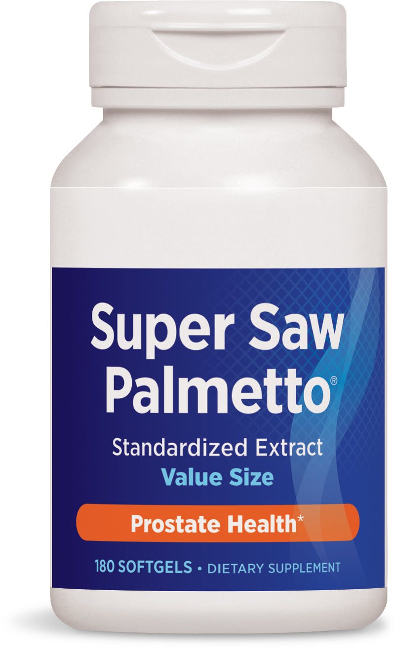 Super Saw Palmetto Standardized Extract 180 Softgels