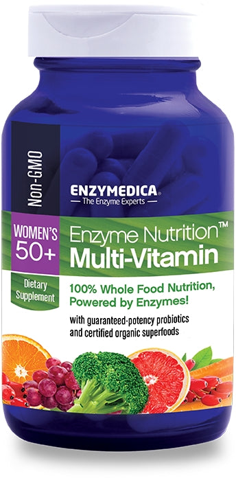 Enzyme Nutrition Women's 50+ Multi-Vitamin 120 Capsules