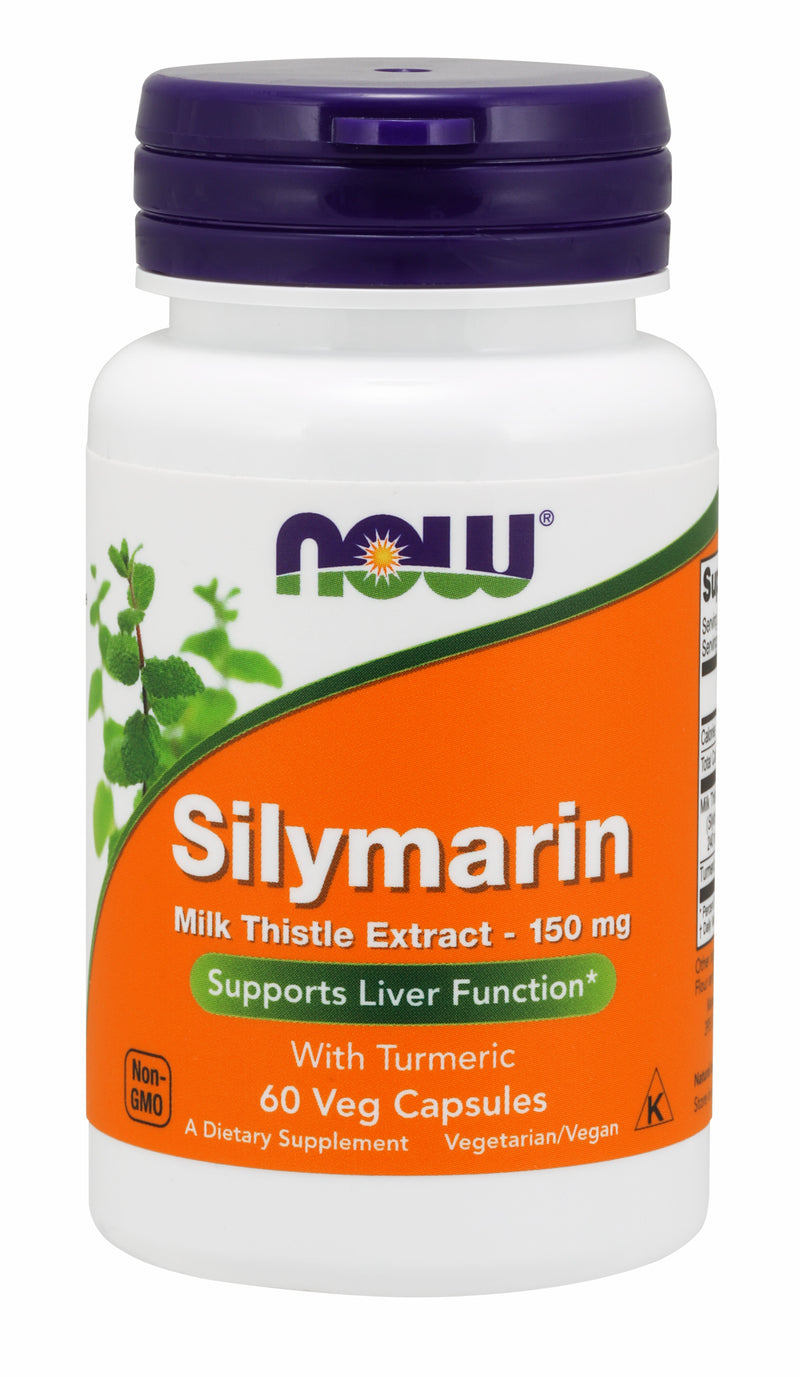 Silymarin Milk Thistle Extract 150 mg 60 Veg Capsules | By Now Foods - Best Price