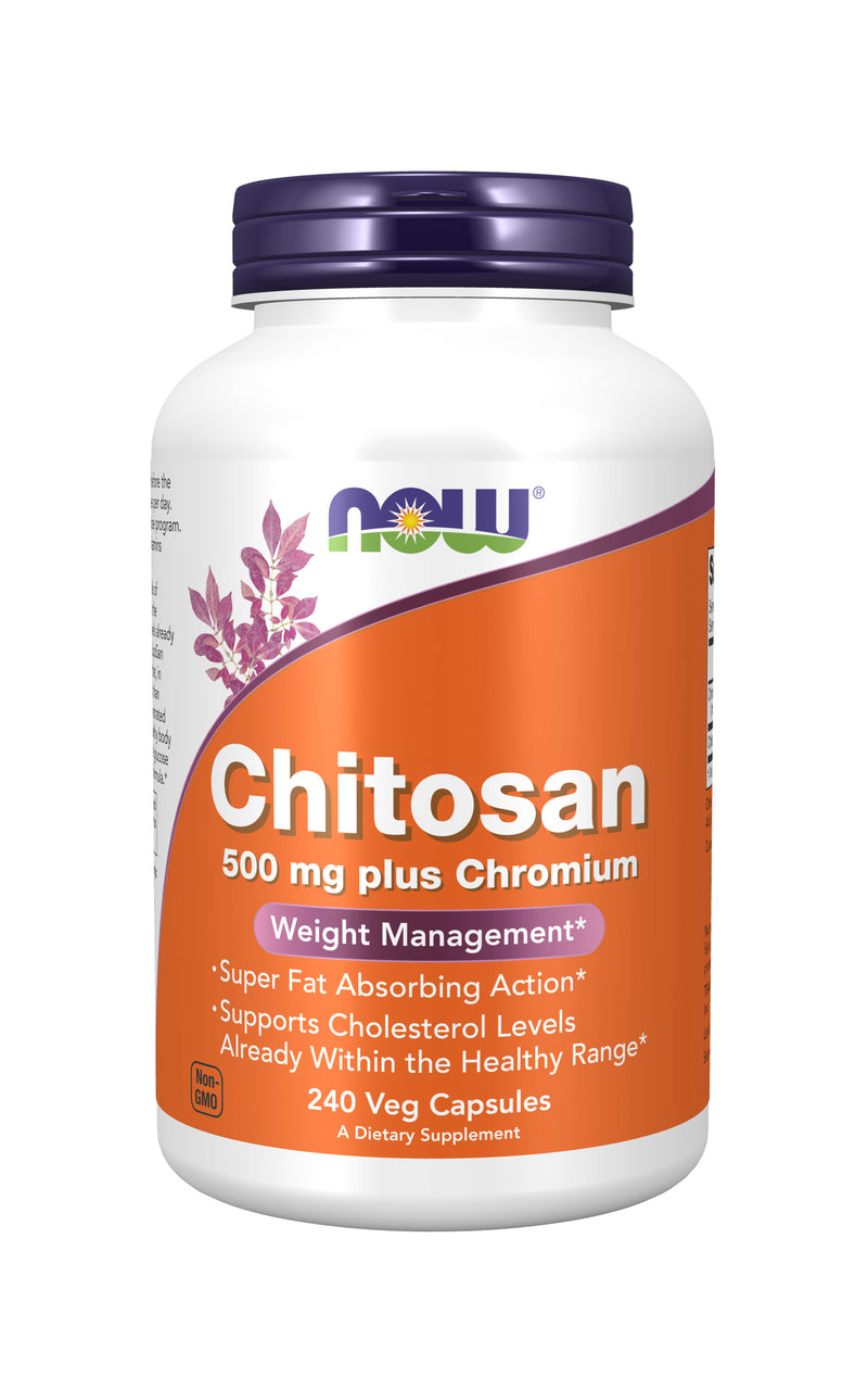 Chitosan 500 mg plus Chromium 240 Veg Capsules | By Now sports - Best Price