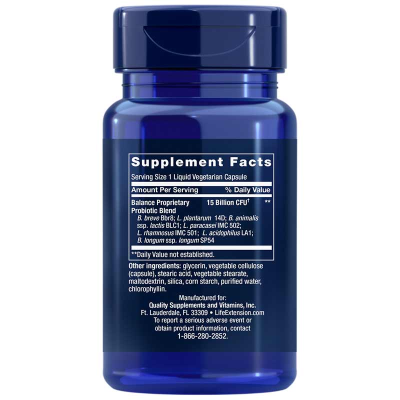 FlorAssist Probiotic 30 Liquid Vegetarian Capsules