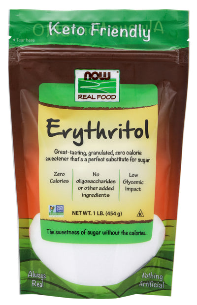 NOW Foods, Erythritol 1 lb (454 g)