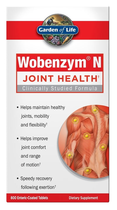 Wobenzym N 800 Enteric-Coated Tablets