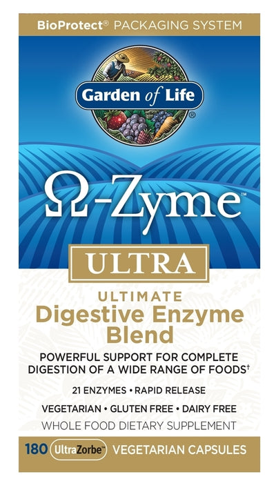 Omega-Zyme Ultra 180 Vegetarian Capsules