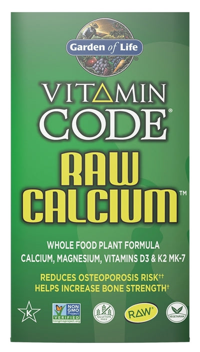 Vitamin Code Raw Calcium 120 Vegetarian Capsules