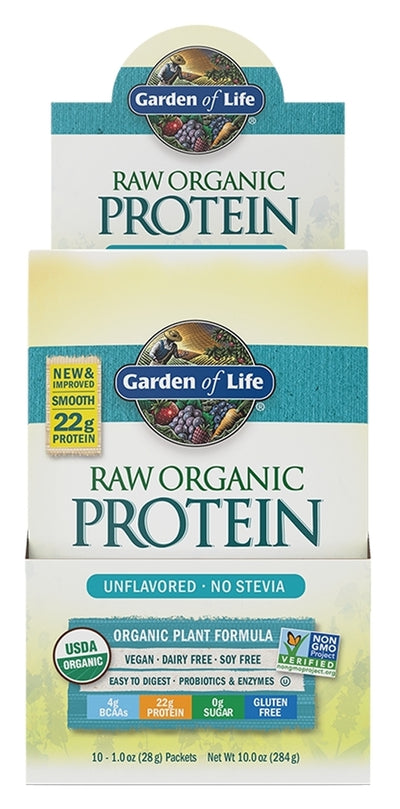 RAW Organic Protein 10 Packets
