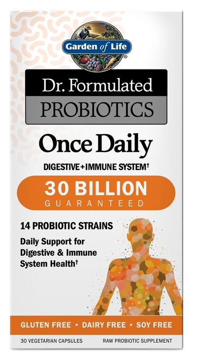 Dr. Formulated Probiotics Once Daily 30 Vegetarian Capsules