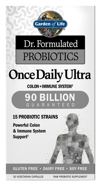 Dr. Formulated Probiotics Once Daily Ultra 30 Vegetarian Capsules
