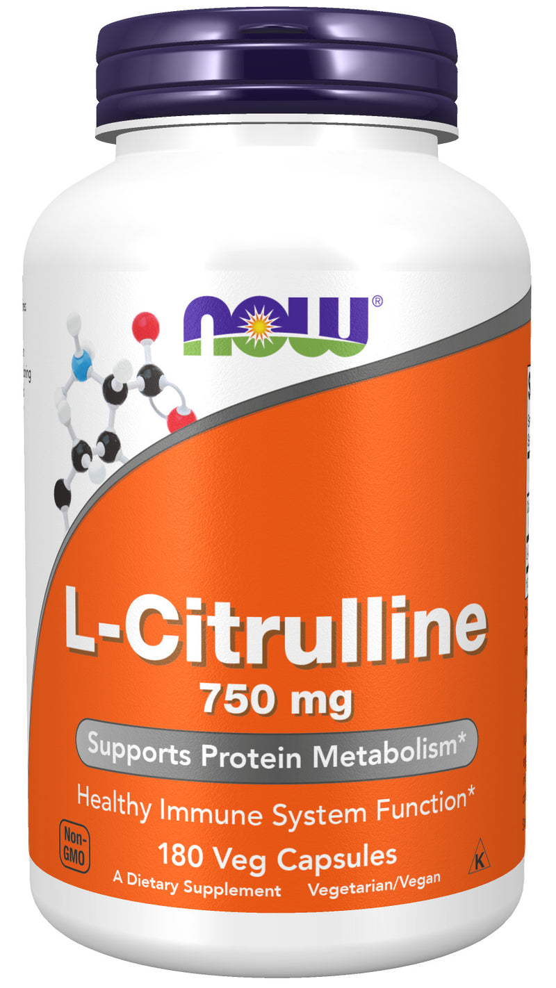 L-Citrulline 750 mg 180 Veg Capsules