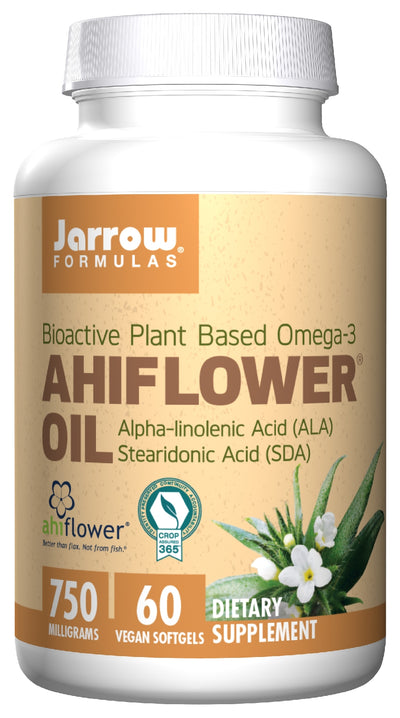 Ahiflower Oil 750 mg 60 Vegan Softgels