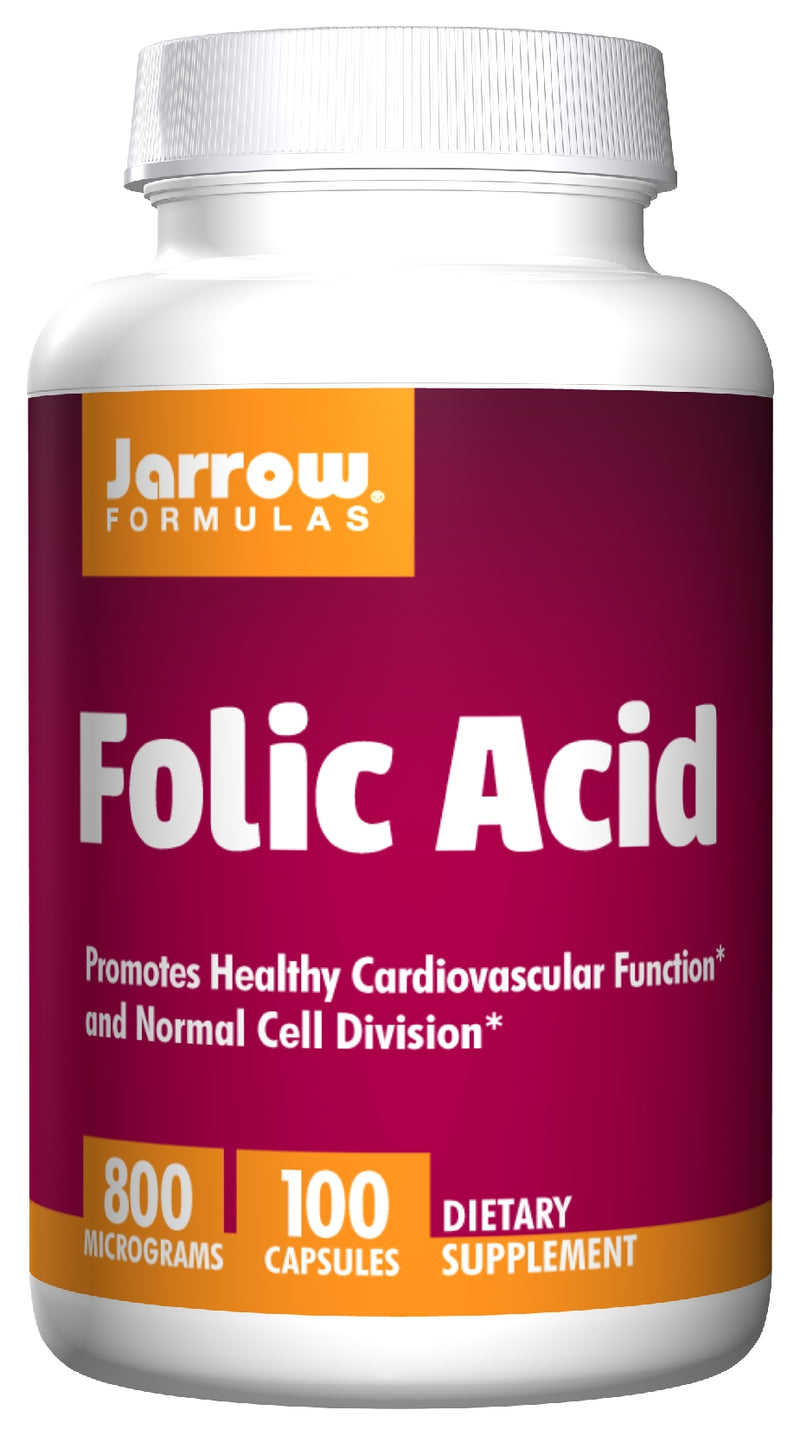 Folic Acid 800 mcg 100 Capsules