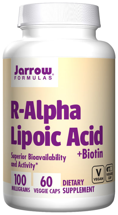 R-Alpha Lipoic Acid + Biotin 60 Veggie Caps