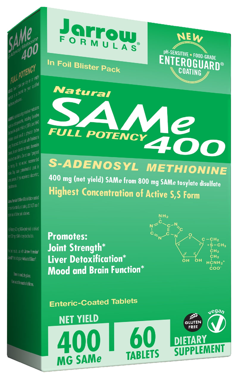 SAMe 400 mg 60 Enteric-Coated Tablets