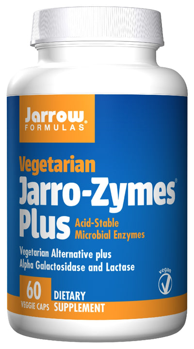 Vegetarian Jarro-Zymes Plus 60 Veggie Caps