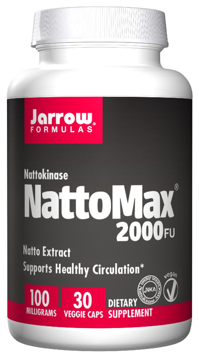 NattoMax Nattokinase 2000 FU 100 mg 30 Veggie Caps