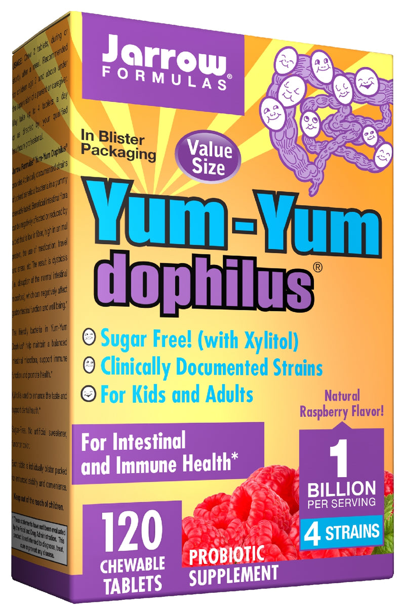 Yum-Yum Dophilus 120 Chewable Tablets