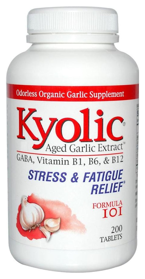 Formula 101 Aged Garlic Extract Stress & Fatigue Relief 200 Tablets