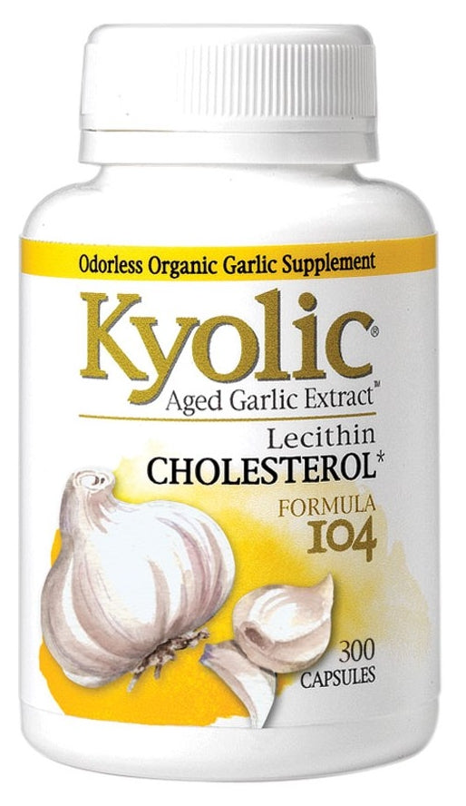 Formula 104 Aged Garlic Extract Cholesterol 300 Capsules