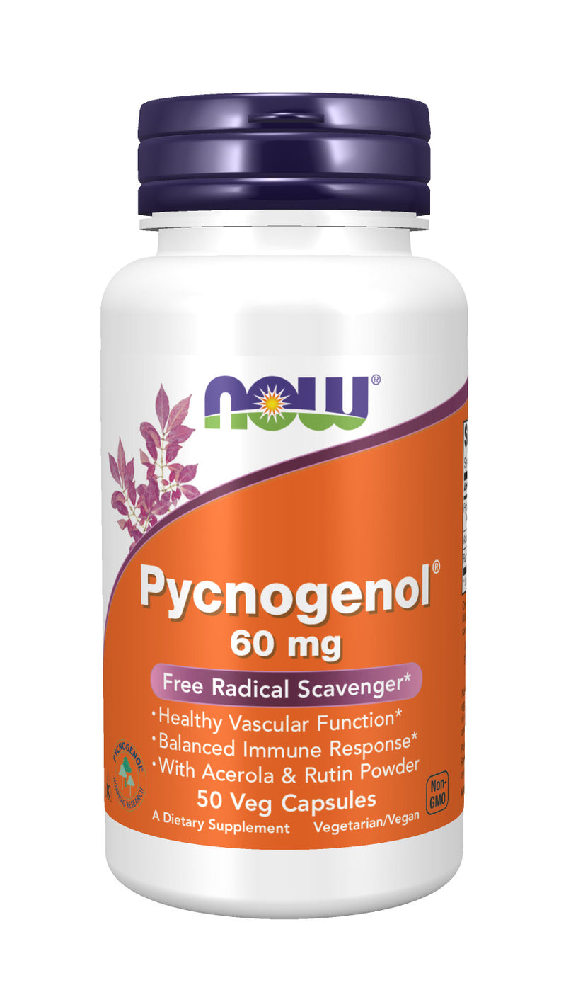 Pycnogenol 60 mg 50 Veg Capsules