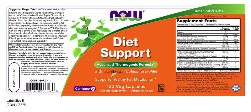 Diet Support 120 Veg Capsules