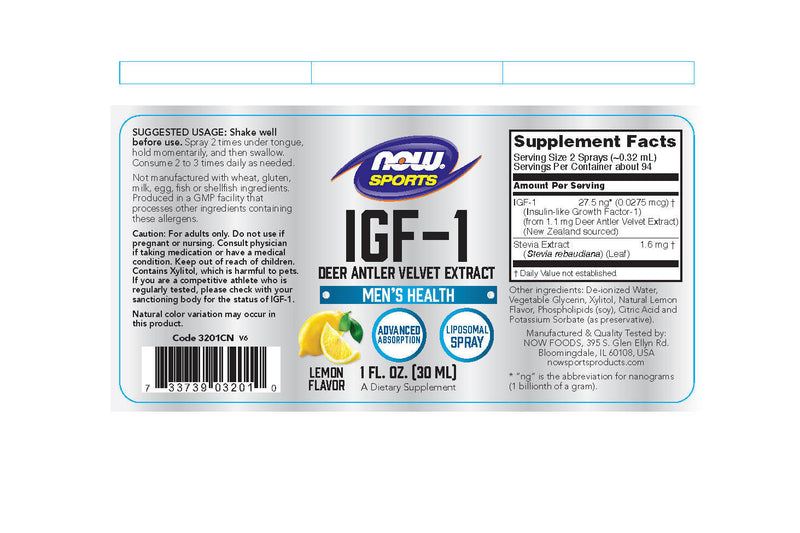 IGF-1+ - 1 fl oz (30 ml)
