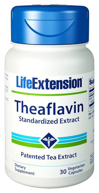 Theaflavin Standardized Extract 30 Vegetarian Capsules