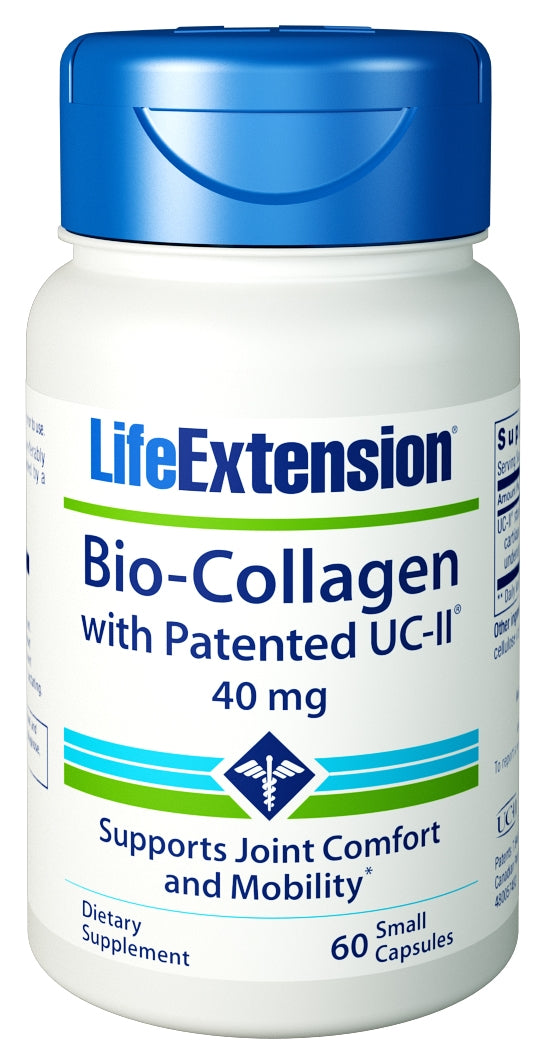 Bio-Collagen with Patented UC-II 40 mg 60 Small Capsules