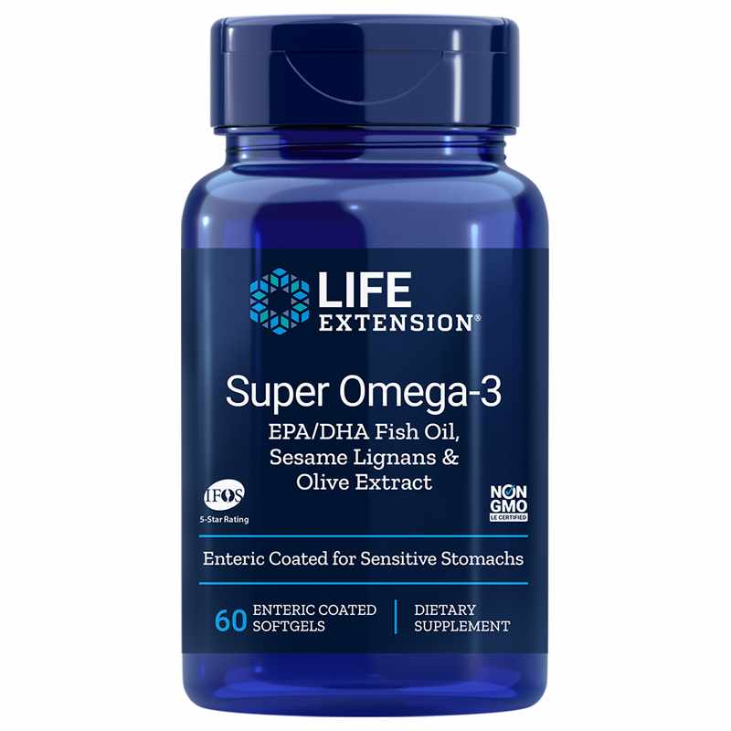 Super Omega-3 EPA/DHA 60 Enteric Coated Softgels
