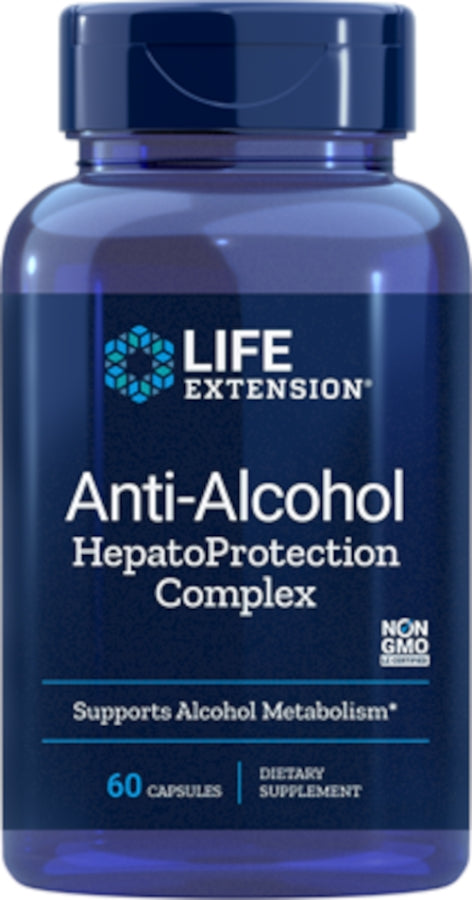 Anti-Alcohol HepatoProtection Complex 60 Veggie Caps