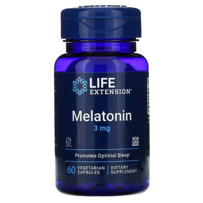 Melatonin 3 mg 60 Capsules by Life Extension best price