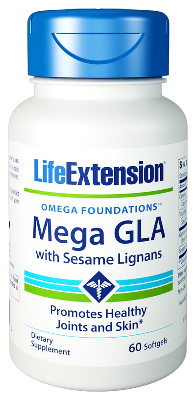 Mega GLA with Sesame Lignans 60 Softgels