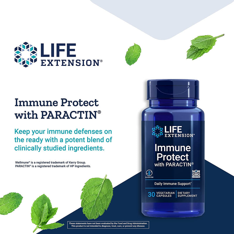 Immune Protect With Paractin 30 Vegetarian Capsules by Life Extension best price