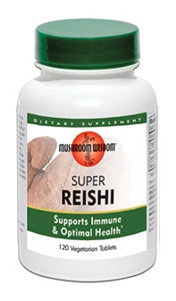 Super Reishi 120 Vegetable Tablets