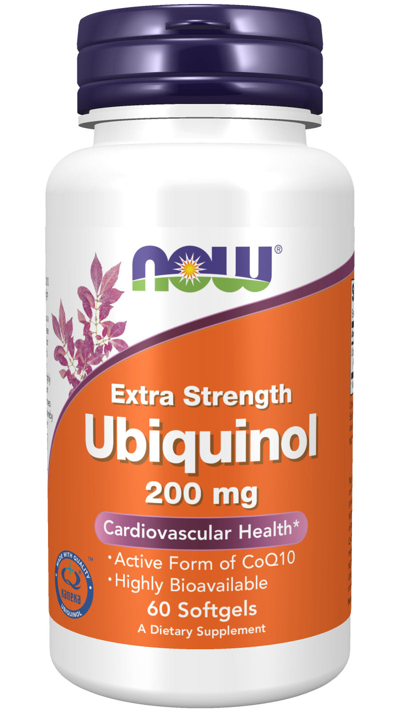 Ubiquinol Extra Strength 200 mg 60 Softgels