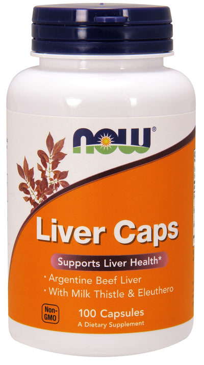 Liver Caps 100 Capsules | By Now Foods - Best Price