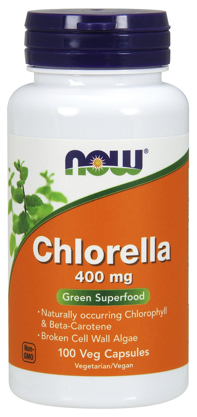 Chlorella 400 mg 100 Veg Capsules