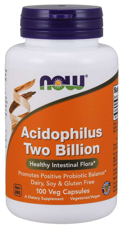 Acidophilus Two Billion 100 Caps by Now Foods best price