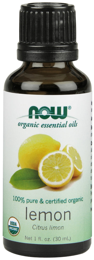 Lemon Oil Certified Organic 1 fl oz (30 ml) | By Now Essential Oils - Best Price