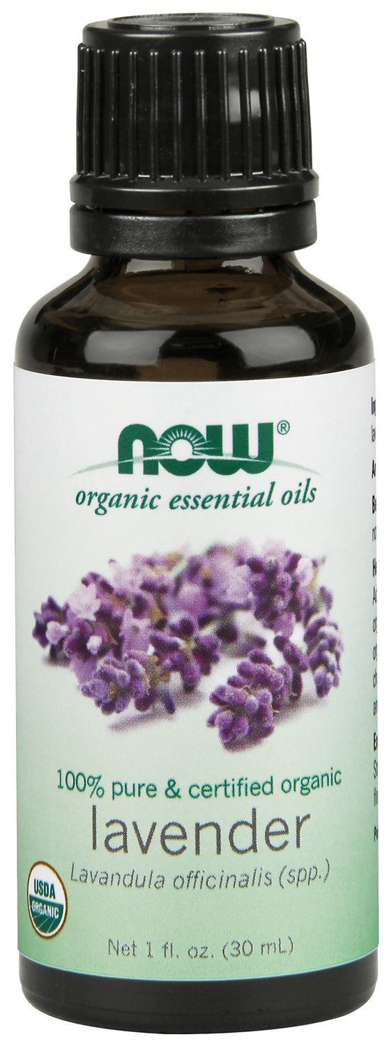Lavender Oil Certified Organic 1 fl oz (30 ml) | By Now Essential Oils - Best Price