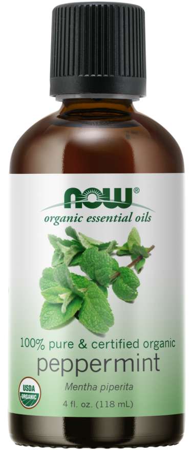 Peppermint Oil Certified Organic 4 fl oz by Now Foods best price