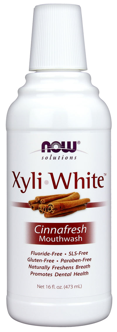 Xyliwhite Cinnafresh Mouthwash 16 fl oz (473 ml) | By Now Foods - Best Price