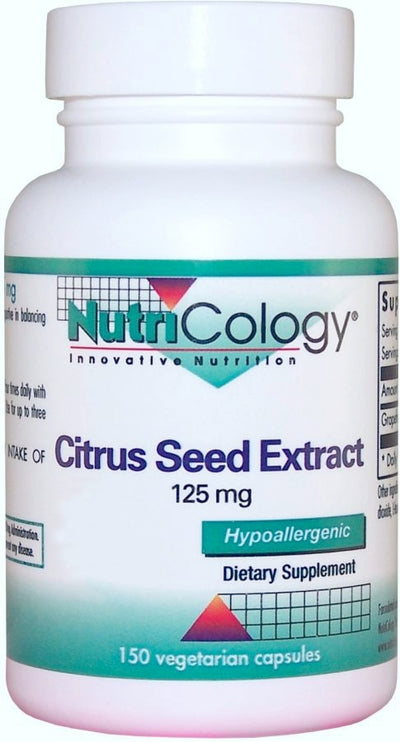 Citrus Seed Extract 125 mg 150 Vegetarian Capsules