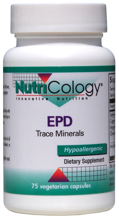 EPD Trace Minerals 75 Vegetarian Capsules