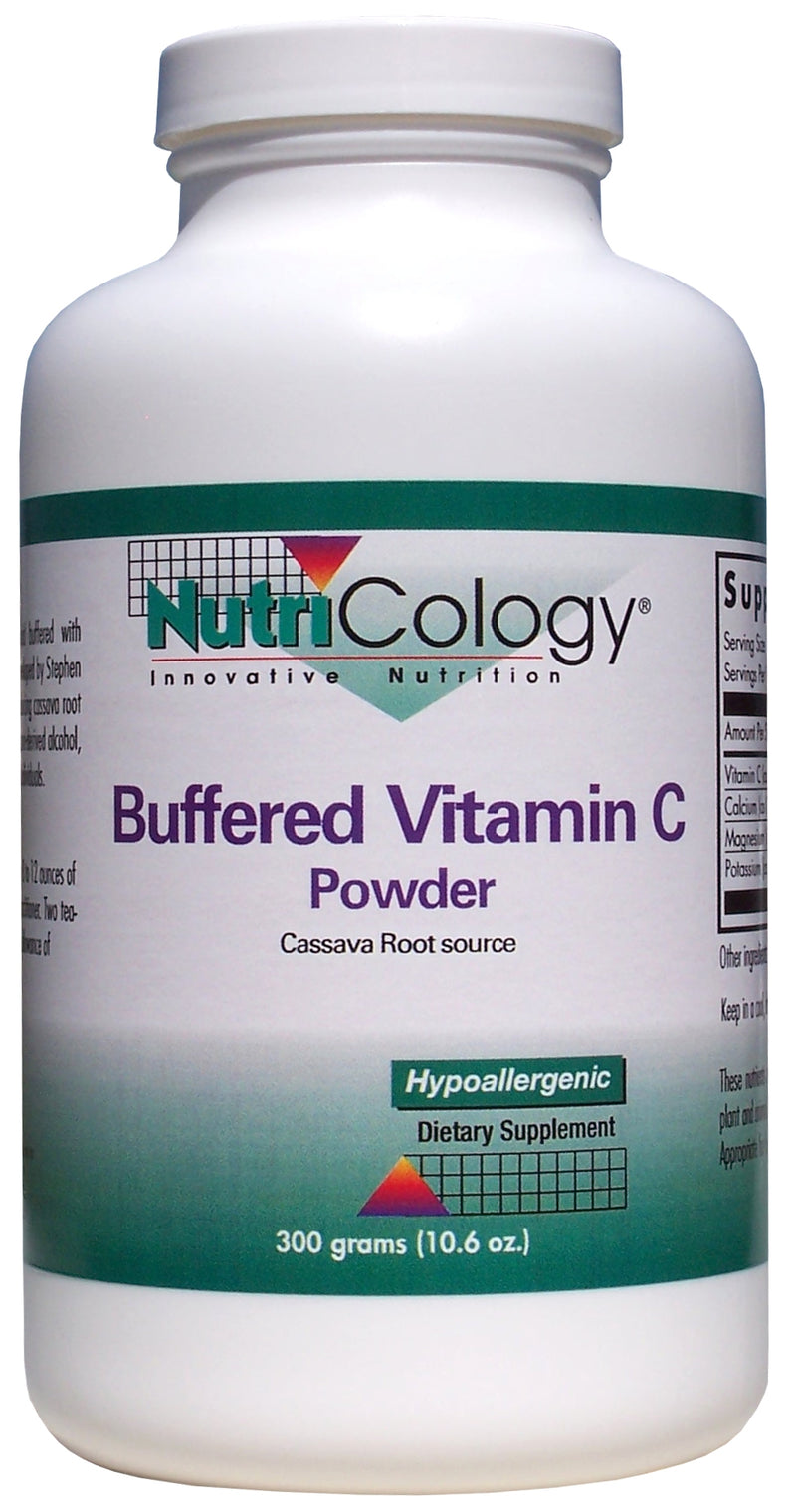 Buffered Vitamin C Powder Cassava Root Source 300 g (10.6 oz)