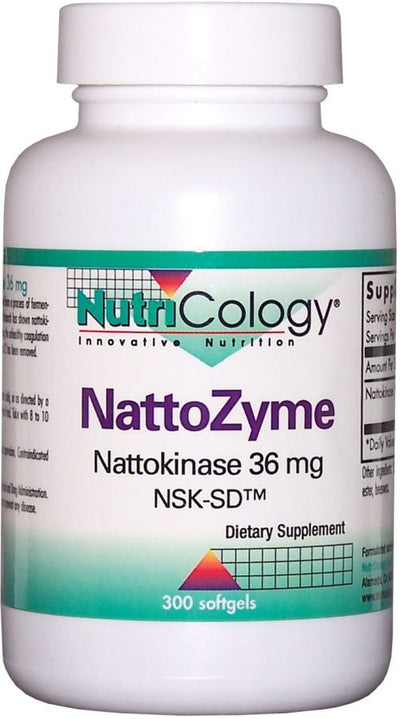 Nattozyme 36 mg 300 softgels