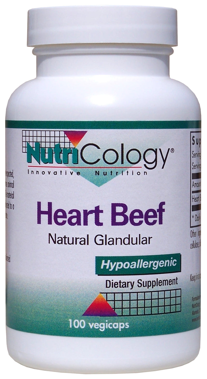 Heart Beef Natural Glandular 100 Vegicaps
