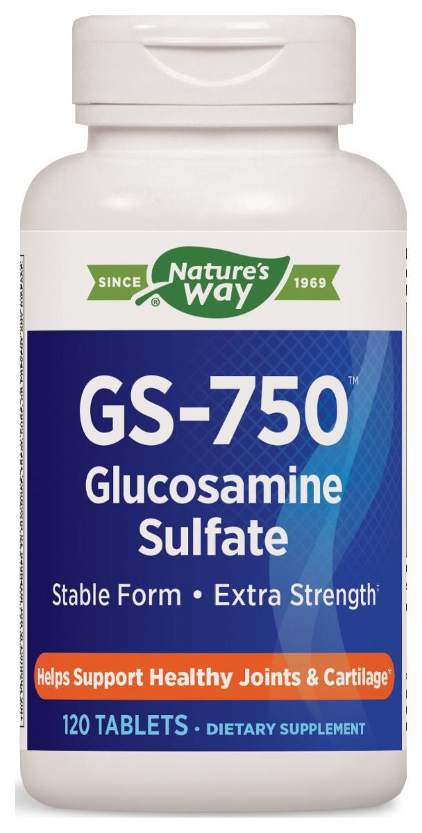 GS-750 Glucosamine Sulfate Extra Strength 120 Tablets