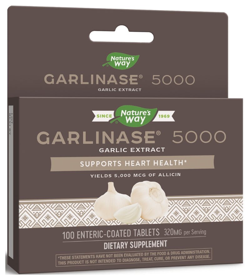 Garlinase 5000 100 Enteric-Coated Tablets